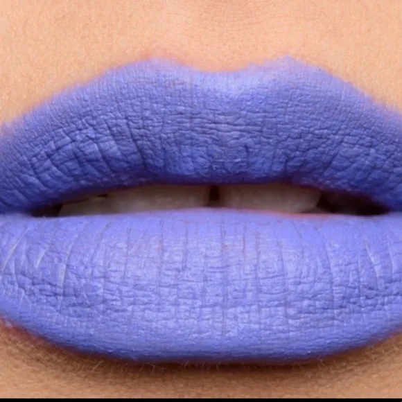 NWT FENTY BEAUTY Perwinkle Blue ya Dig?! Mademoiselle plush Matte Lipstick purp - Picture 4 of 12